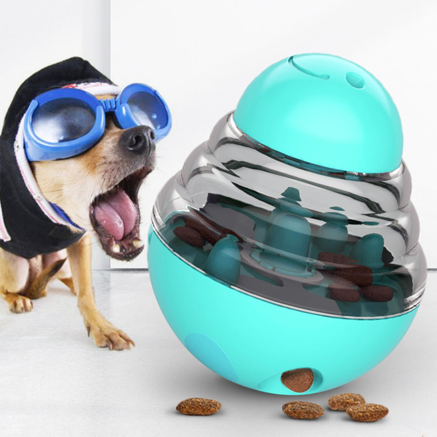 TopSellers-Blue Pet Toy - Indestructible Large Suction Toy for Stress Relief