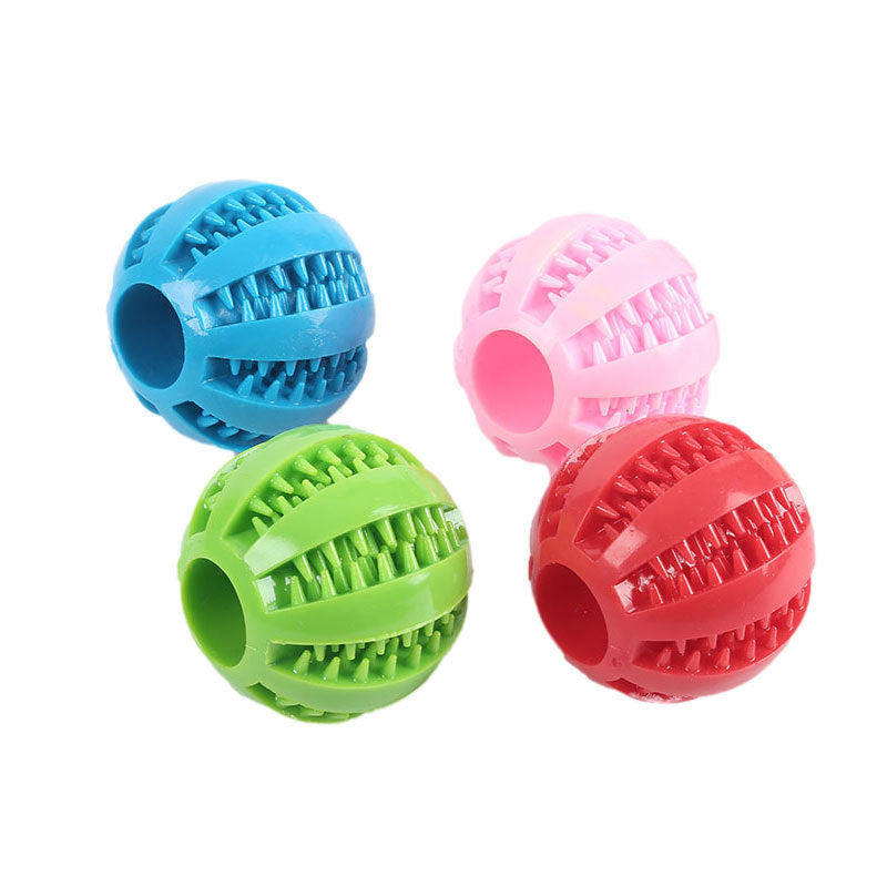 TopSellers-Red Treat Ball - Large Durable Fun Toy for Dogs' Playtime!